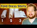 How to Fold Button Up Shirts (Works for All Collared Shirts)
