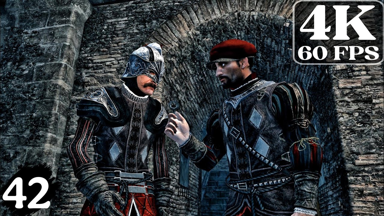 Рынок Траяна, логово тамплиеров – Геймплей Assassin's Creed Brotherhood | 4K 60FPS – Часть 42