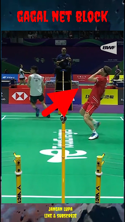 gagal block neting #ytshorts #canadaopen2025 #bwfworldtour #badminton #bulutangkis #bwf #highlights