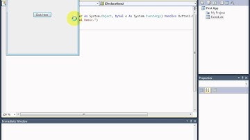 VB.NET Tutorial 2 - First Application in Visual Basic