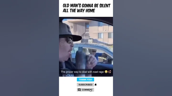 Proper way to deal with road rage 🤣😂 #funny #fyp