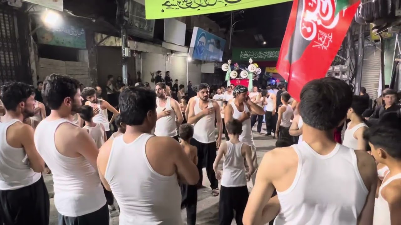 شب ہشتم پاراچنار مرکزی جلوس | 2025 | زاکر حبیب دستہ |