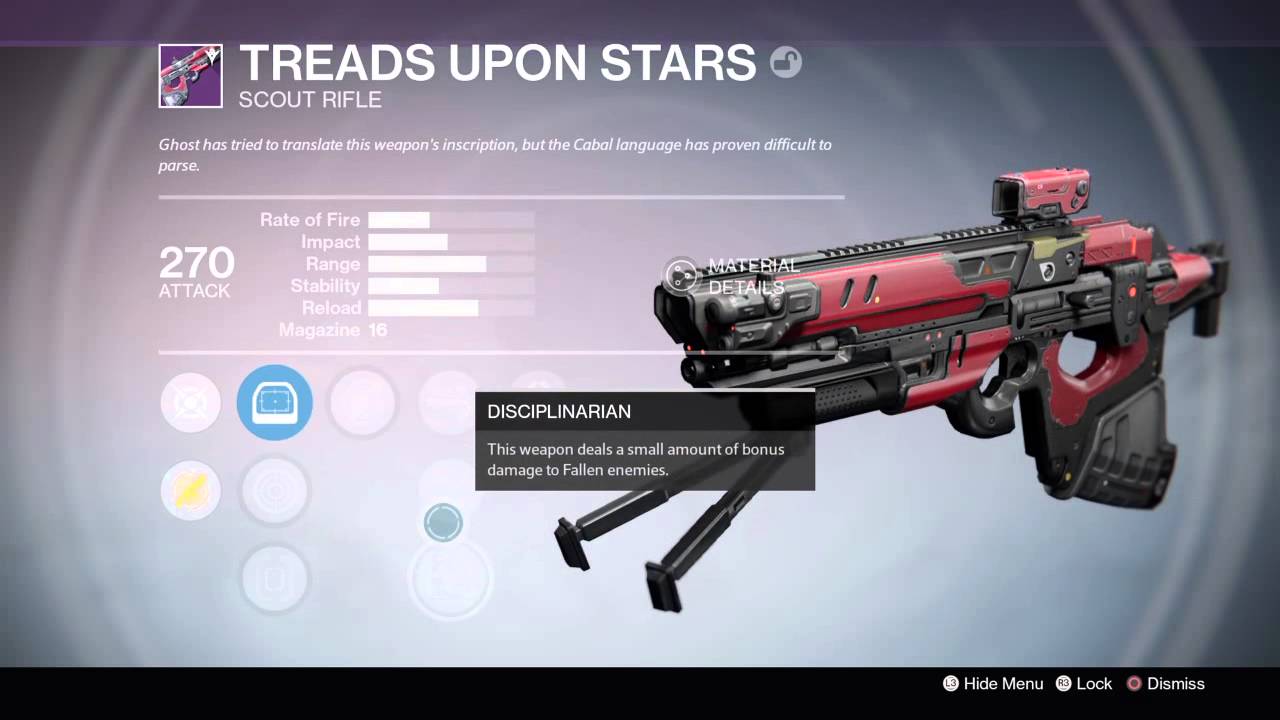 Destiny: Got my Treads Upon Stars