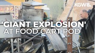 Propane tank explosion at Springwater Cart Park rocks Southeast Portland
