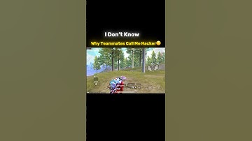 Why Teammates Call Me Hacker☠️ #4mayanyt #pubgmobile #bgmi #shortsfeed #shorts #viralvideo #pubg
