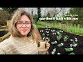 Cosy spring vlog  knit  garden with me