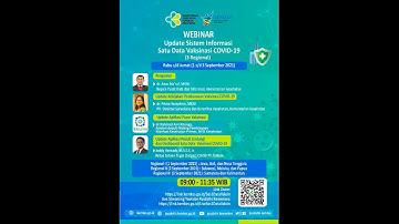 Sosialisasi Update Sistem Informasi Satu Data Vaksin COVID-19 dan Peduli Lindungi