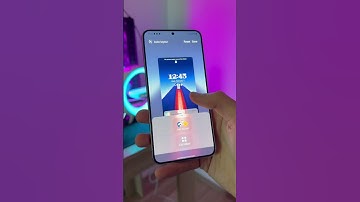 Add widgets On Lockscreen Without Samsung One UI 6.1 ☀️ #samsungtips