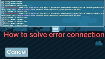 HOW TO SOLVE ERROR CONNECTION IN GROWTOPIA. #growtopia #growtopiaindonesia 
