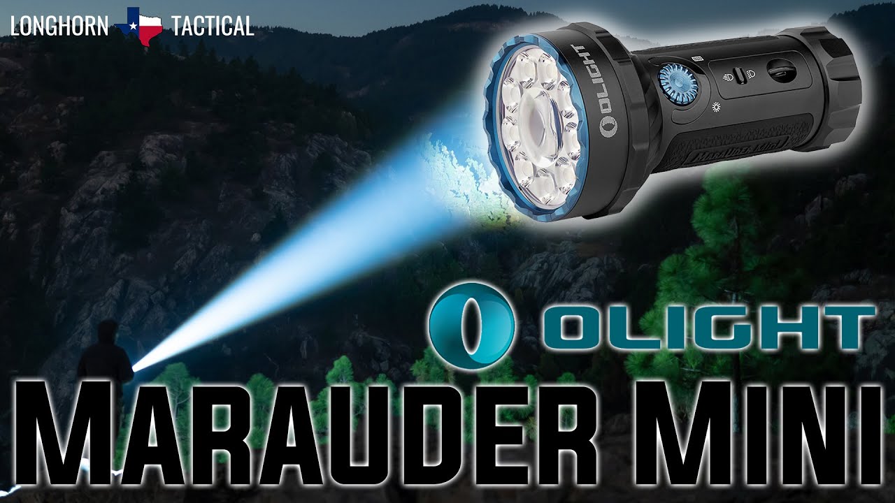Olight Marauder Mini – Lampe Torche Puissante Rechargeable 7000