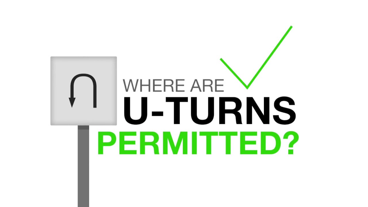 Where are u-turns permitted? A crash course.