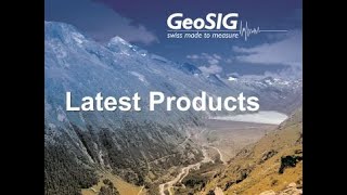 GeoSIG Latest Products Presentation Dec2020