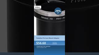 Fotodiox Pro Lens Mount Adapter
