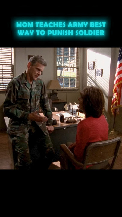 Even the Army Learns from THIS Mom 💀  #malcolminthemiddle #sitcom