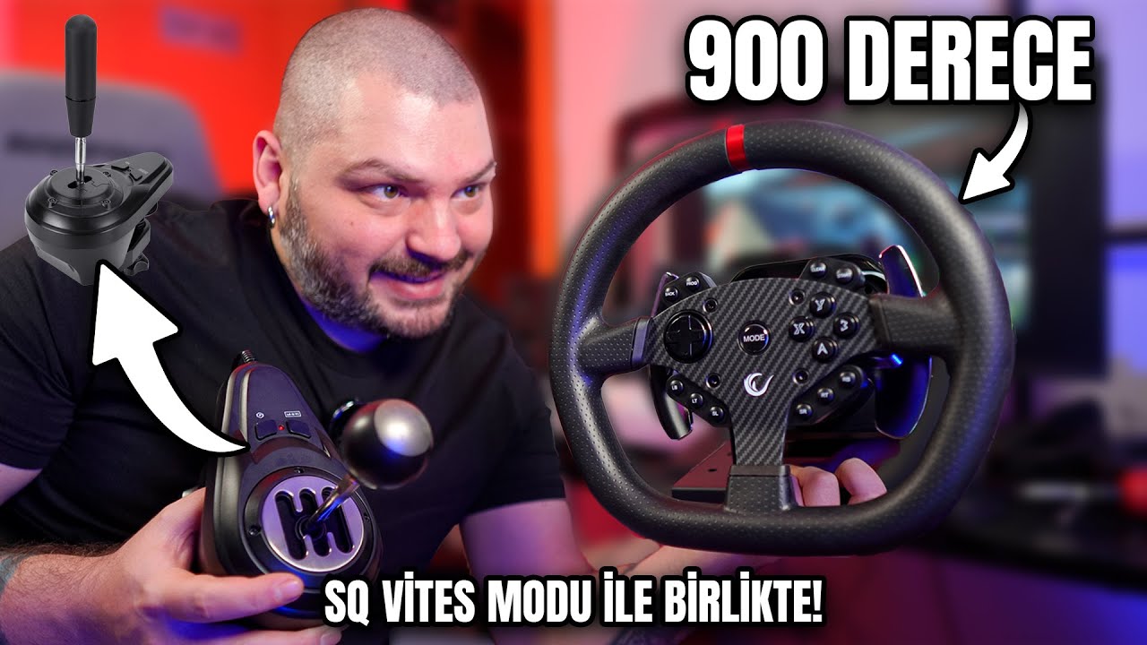 900 Derece + H Vites + Sıralı Mod ! Rampage Rowdy V997 Tam Bir F/P Direksiyon Seti !
