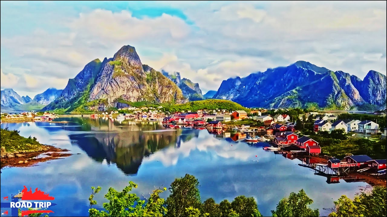 Самые красивые рыбацкие деревни Лофотенских островов | Живописное путешествие по дороге E10