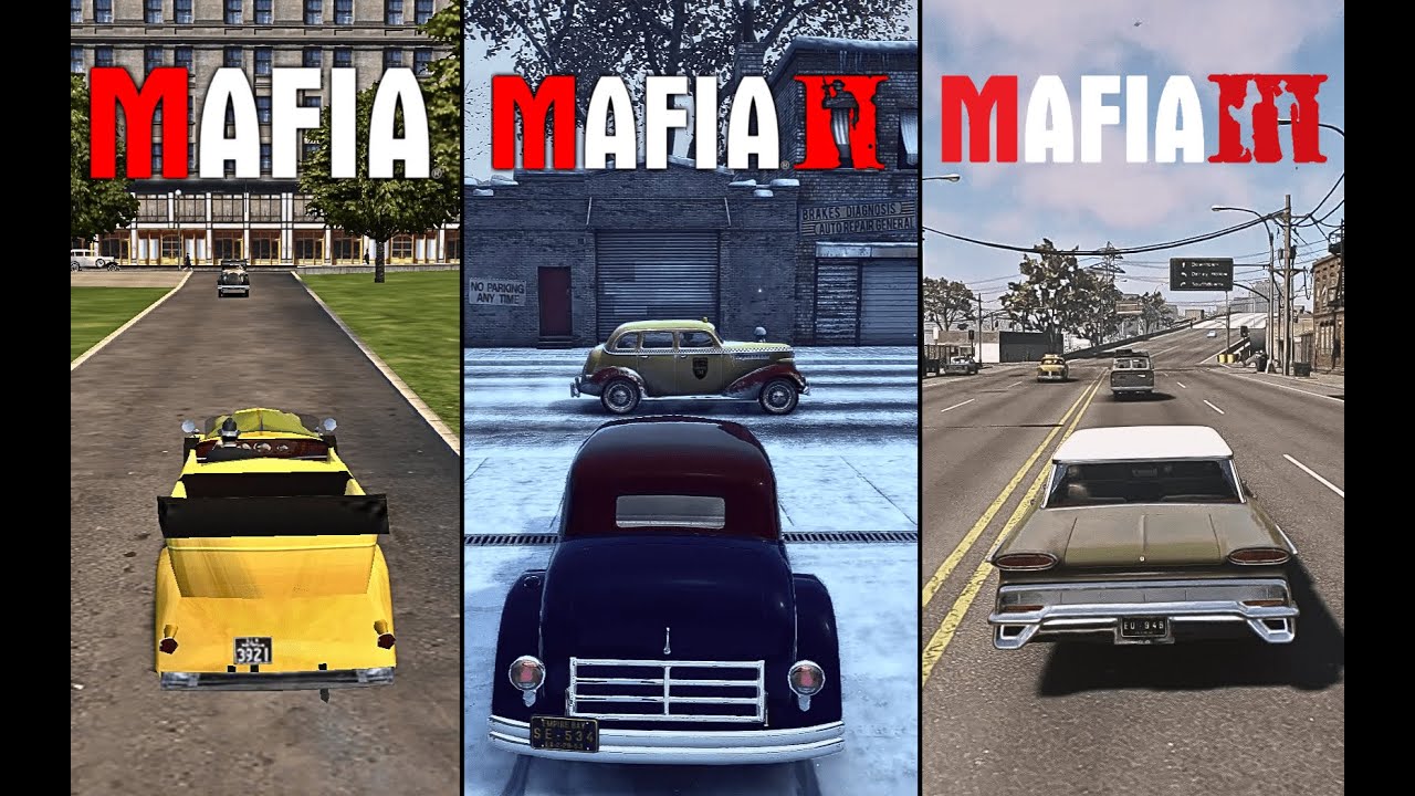 Эволюция серии игр MAFIA - YouTube