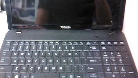 How To Replace Toshiba Satellite C850 Keyboard