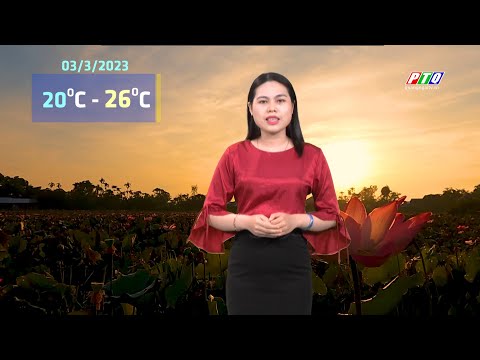 Nhiệt độ Quảng Ngãi tăng vào ngày mai? | Bản tin thời tiết tối 02/3 | PTQ