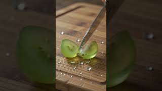 🍏 Title (USA Audience Optimized)✨ Crystal Green Apple Glass Cutting ASMR |