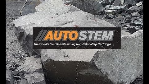 Auto Stem Rock Blasting Non Detonating 1.4S Explosives Civil Mining Underwater Concrete