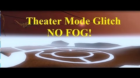 Black Ops 2 No Fog Theater Mode Glitch! On TranZit