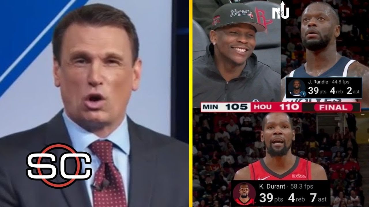 Kevin Durant is simply incredible, a timeless superstar! - ESPN reacts to Rockets def Wolves 110-105