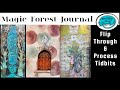 Magic Forest Mixed Media Journal: Flip Through and Process tidbits