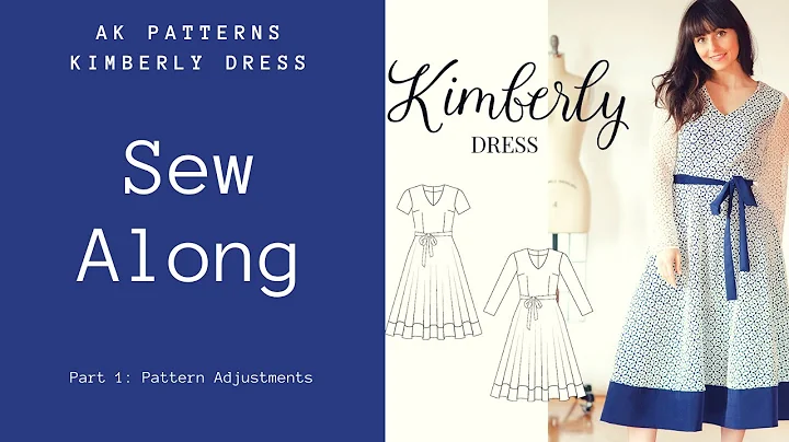 AK Patterns Kimberly Dress Sew Along Part 1: Patte...