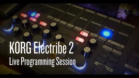 KORG Electribe 2 - Live Programming (Techno)