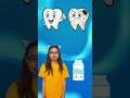 Save Your Smile 🦷🥦 Good or Bad for Teeth? 🍎🍬 #kids #learning