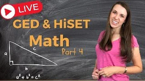 📚 GED Math Live Session: Part 4 - Pythagorean Theorem