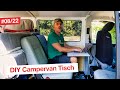 Praktischer und günstiger DIY Campervantisch
