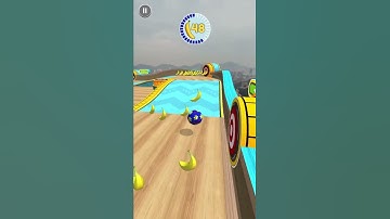 Going Balls  Super Speed run Gameplay New Update Level 1755 Banana frenzy