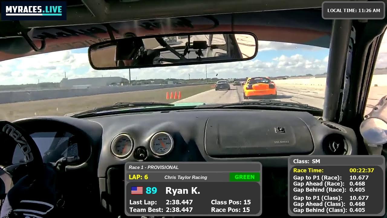 Chris Taylor Racing at Sebring SM Race 1