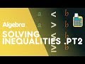 Understanding and Solving Inequalities