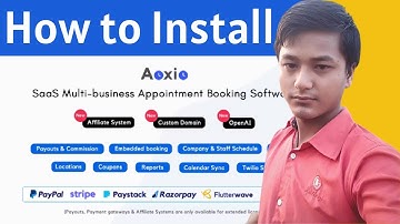 How to Install Aoxio - SaaS Multi-Business Service Booking Software