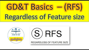 RFS | Regardless of feature size explained in tamil | GD&T Basics | GD&T symbols explained in tamil.
