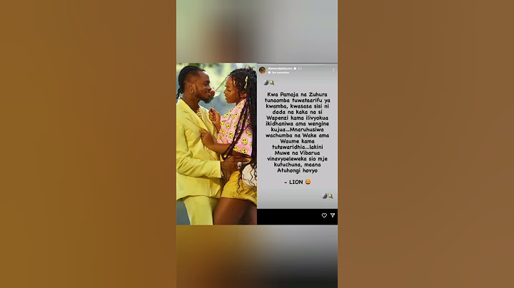 Diamond platnumz confirms breakup with Zuchu