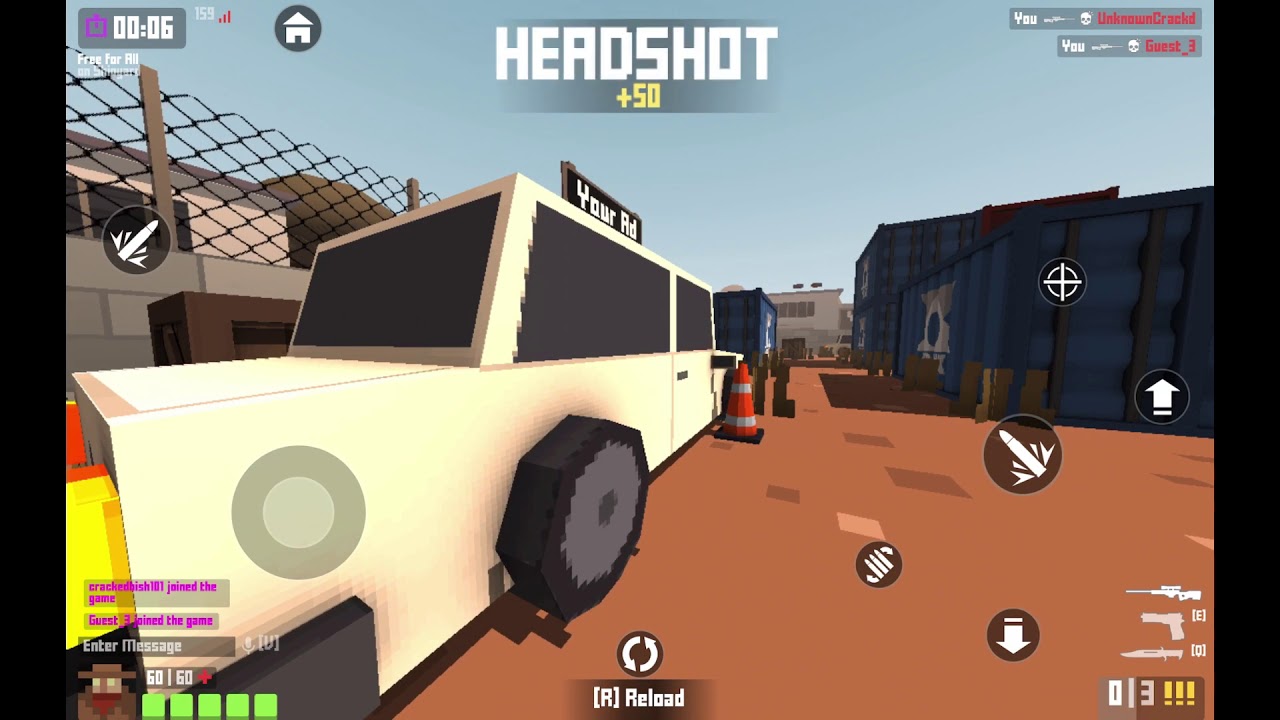 Krunker sniper trickshOts lmao