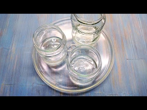 Как стерилизовать банки в микроволновой печи