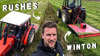 Why You Should Try Topping Weed and Rushes with a Winton Tractor Topper