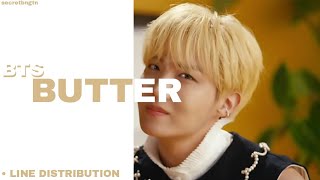 [CORRECTED] BTS - BUTTER (line distribution)