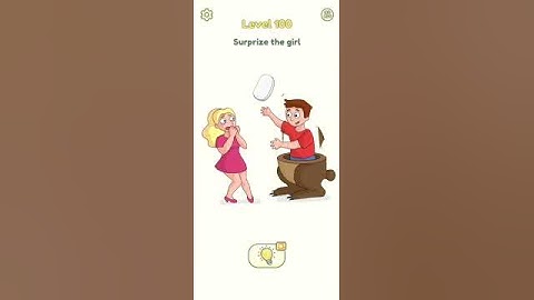 DOP 2 Delete One Part: Surprize the girl Gameplay Walkthrough #Shorts