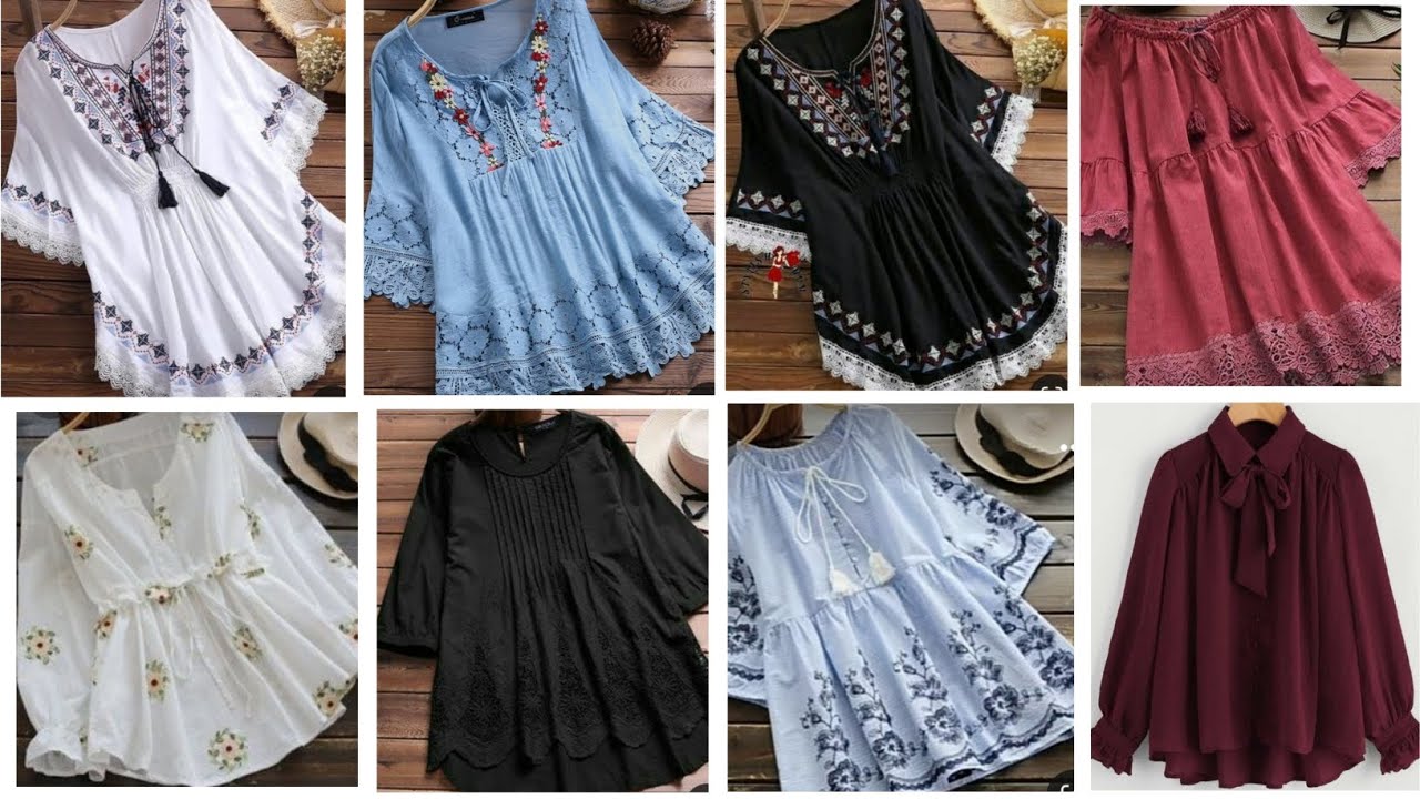 50+ LATEST GIRLS TOP DESIGNS 2023 | GIRLS SHORT SHIRTS | EFD