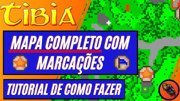 🚨[MAPA COMPLETO]🚨 COMO INSTALAR O MAPA DO TIBIA COM MARCAÇÕES