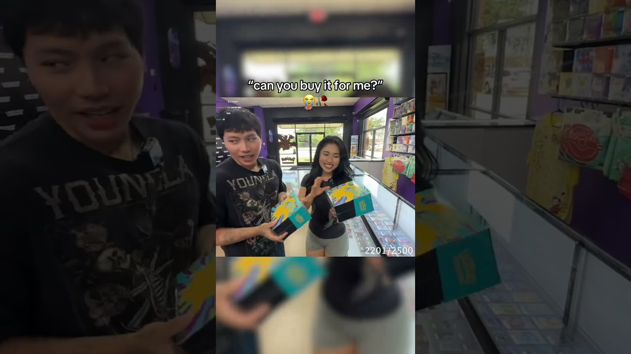 She’s a gold digger 😭 #streamer #girlfriend #prank #trend #funny