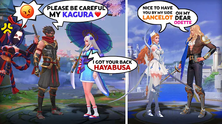 WHY HANABI GETTING JEALOUS OVER REVAMPED KAGURA AND HAYABUSA | LANCELOT AND ODETTE LOVE QUOTE | MLBB