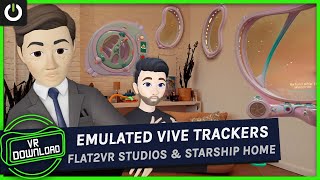 VR Download: Emulated Vive Trackers, PSVR 2 Production Pause, Flat2VR Studios