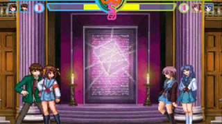 Mugen Haruhi Suzumiya Kyon Vs. Nagato Yuki Asakura Ryoko